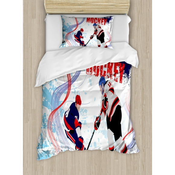 Erosebridal Ice Hockey Fitted Sheet,Ice Hockey Player Bedding Set Queen Size Winter Sports Game Bed Set Black White Bed Cover with Deep Pocket Cartoon Bedding for Kids Boys Gift Erosebridal Ice Hockey Fitted Sheet,Ice Hockey Player Bedding Set Queen Size Winter Sports Game Bed Set Black White Bed Cover with Deep Pocket Cartoon Bedding for Kids Boys Gift
